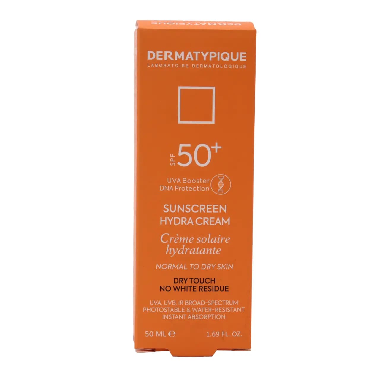 کرم ضدآفتاب هیدرا بی رنگ SPF50 درماتیپیک — تصویر ۲