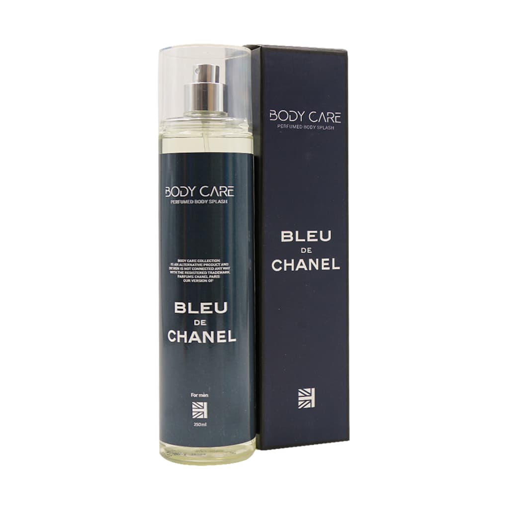 بادی اسپلش مردانه بادی کر مدل Bleu De Chanel حجم 250 میلی لیتر — تصویر ۵