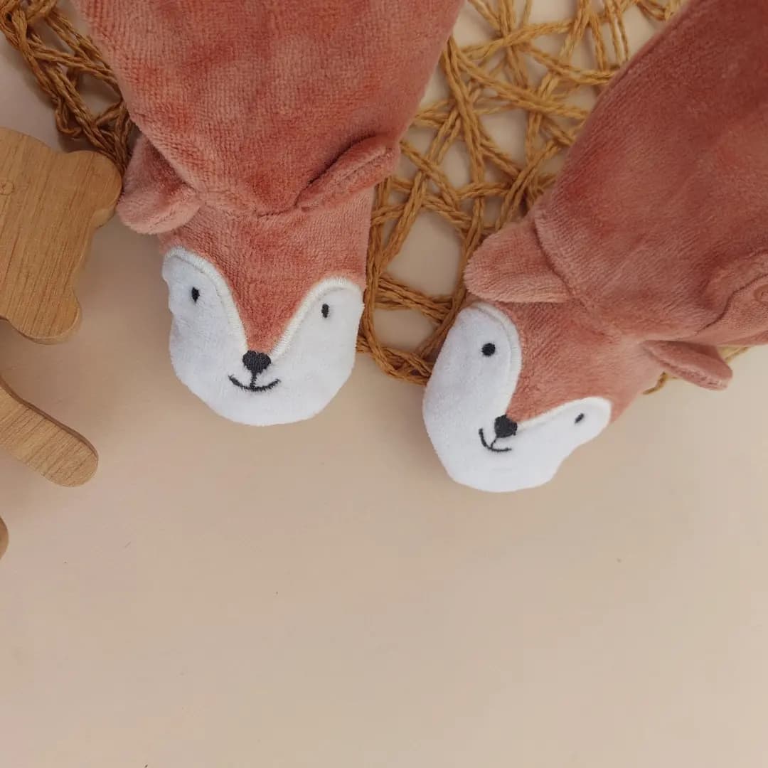 سرهمی مخملی طرح روباه از برند h&m – کد LK1067 — تصویر ۱۱