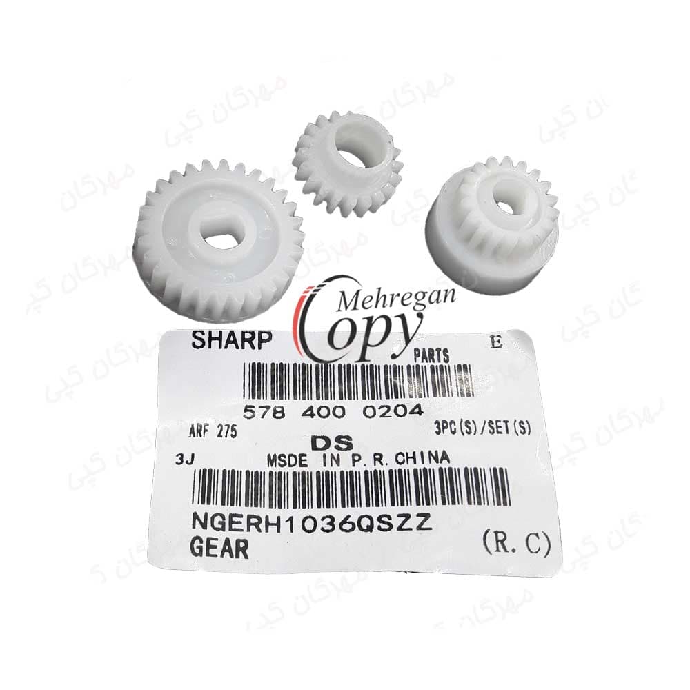 سری (3عدد) چرخدنده تانک دولوپر کپی شارپ Sharp AR-5127 — تصویر ۵