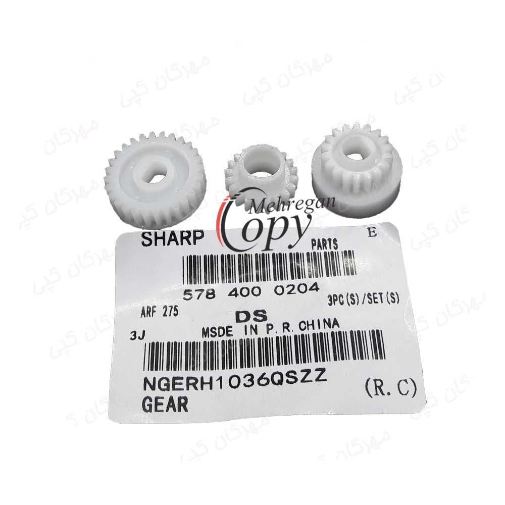سری (3عدد) چرخدنده تانک دولوپر کپی شارپ Sharp AR-5127 — تصویر ۷