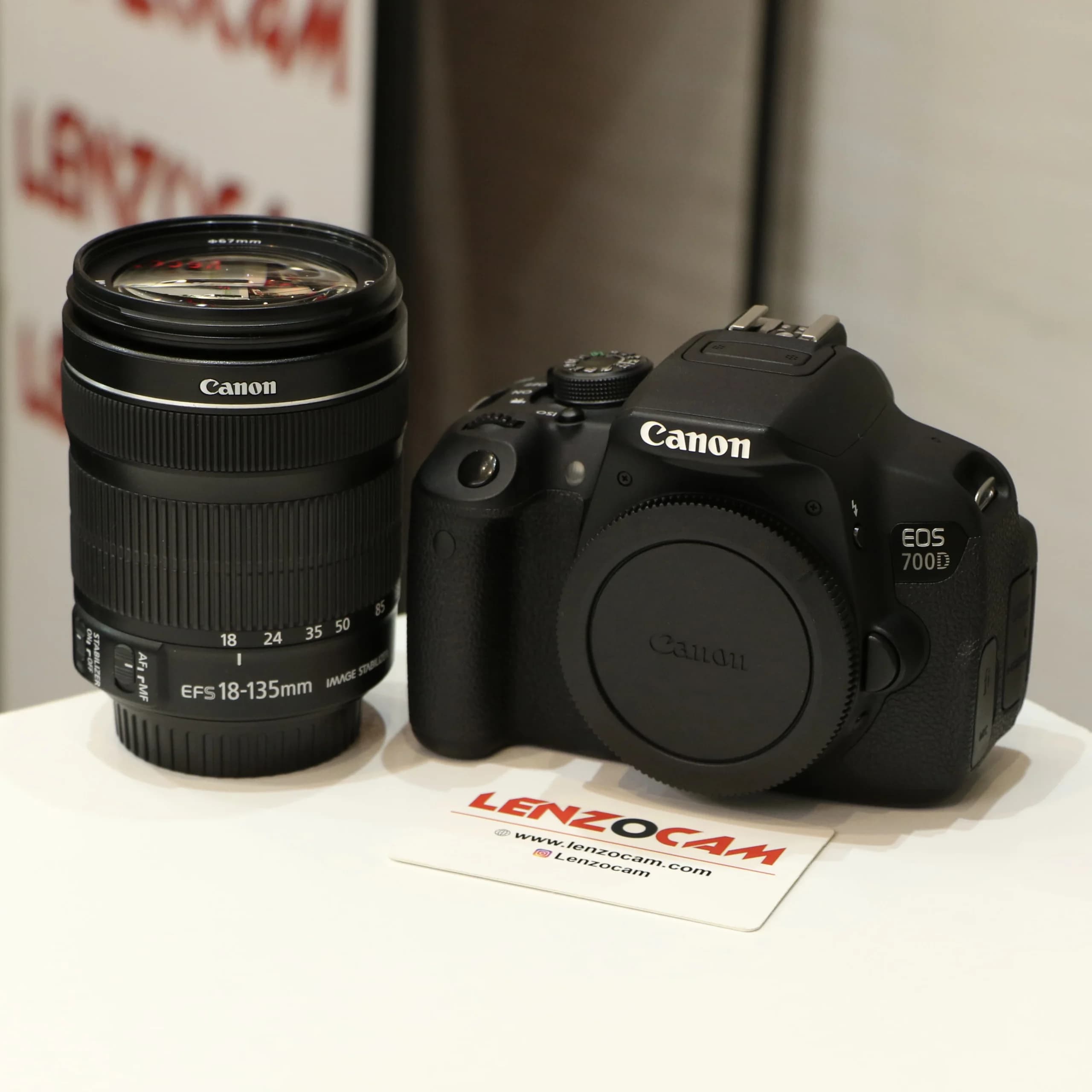 دوربین و لنز استوک کانن مدل Canon 700D 18-135 Lens