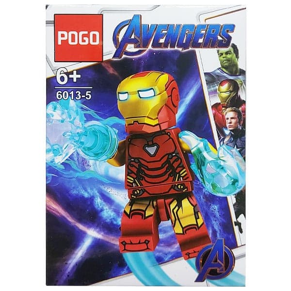 ساختنی پوگو مدل مرد آهنی کد ۵ از سری Avengers 6013 — تصویر ۴