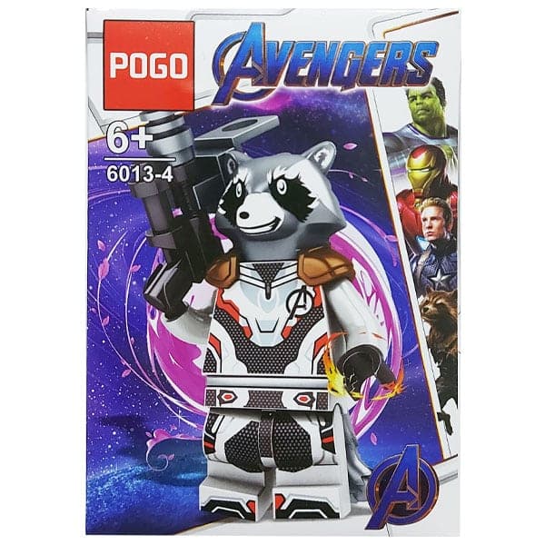 ساختنی پوگو مدل راکت راکون کد ۴ از سری Avengers 6013