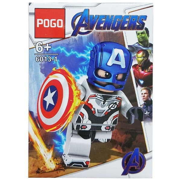 ساختنی پوگو مدل کاپیتان آمریکا کد ۱ از سری Avengers 6013