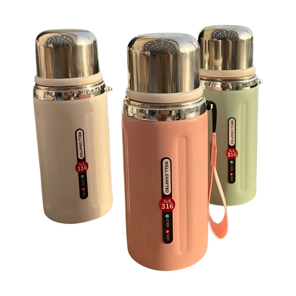 فلاسک دوجداره رنگی کد HN 0174-14