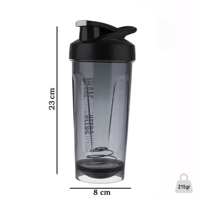 قمقمه شیکر 700cc MOVE BODY | مشکی — تصویر ۸