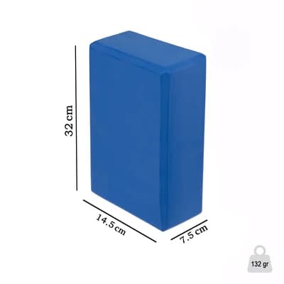 آجر بدنسازی یوگا TPE 22-14 | آبی — تصویر ۷
