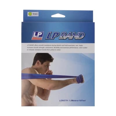 کش بدنسازی 1.5متری LP 843 medium | سبز — تصویر ۶