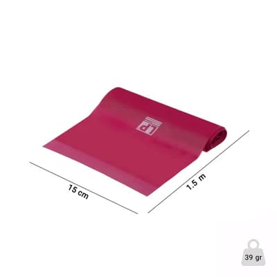 کش بدنسازی 1.5متری LP 842 light | قرمز — تصویر ۸