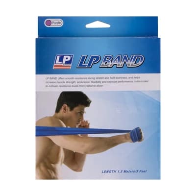 کش بدنسازی 1.5متری LP 845 extra heavy | بنفش — تصویر ۶