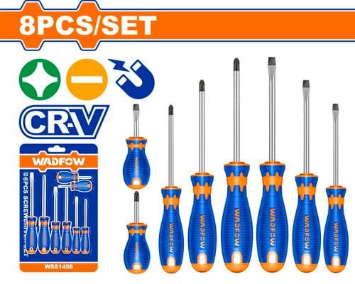مجموعه 8 عددی پیچگوشتی وادفو مدل WSS1408