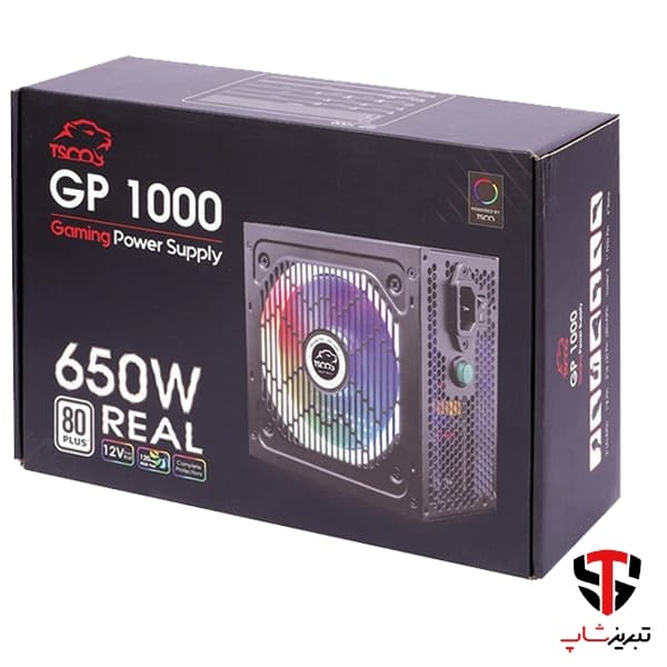 منبع تغذیه کامپیوتر تسکو مدل TP 1000GA — تصویر ۸