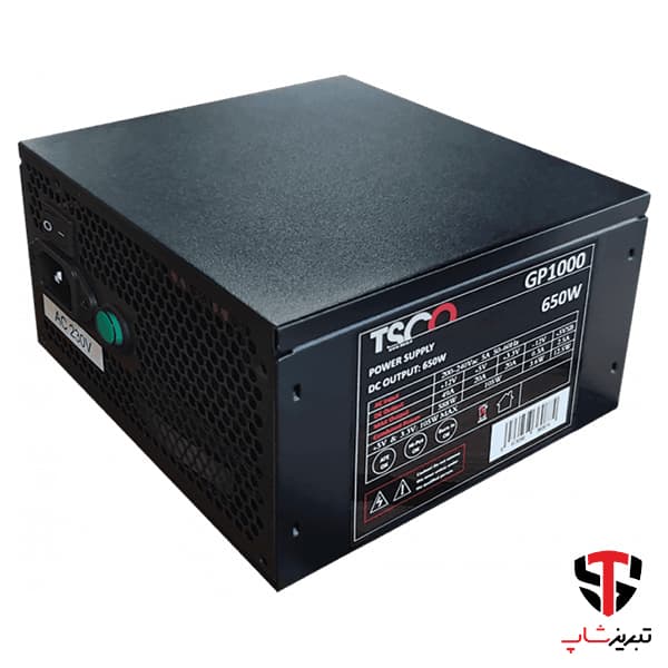 منبع تغذیه کامپیوتر تسکو مدل TP 1000GA — تصویر ۵
