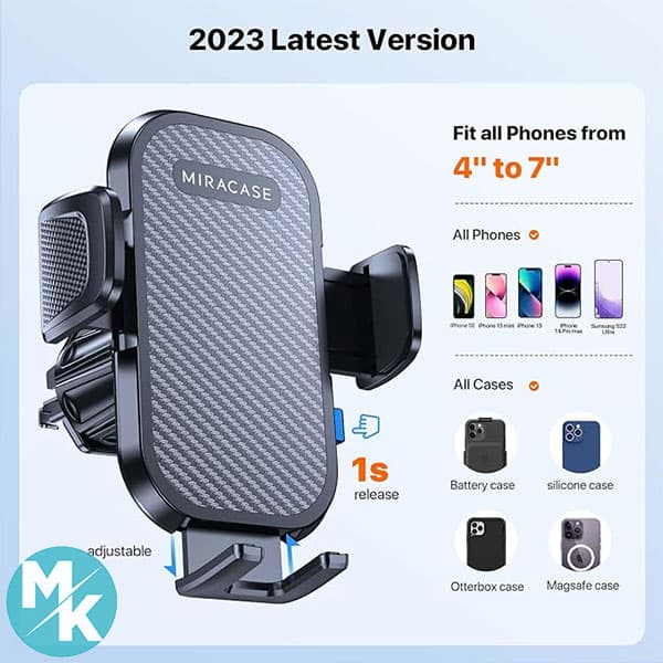 هولدر موبایل خودرو برند Miracase مدل Budget friend phone holder-expert