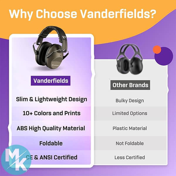 گوش گیر بزرگسالان برند Vanderfields مدل ‎NRX35DX2 — تصویر ۵