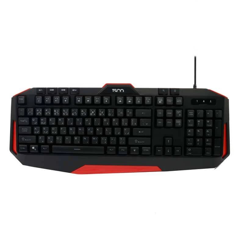 کیبورد مخصوص بازی تسکو مدل GK 8123 — تصویر ۱۱