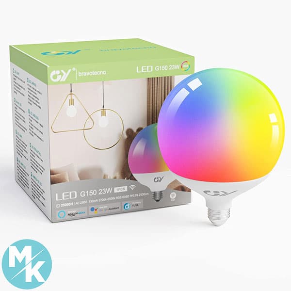 لامپ هوشمند RGB برند GY مدل 23 وات