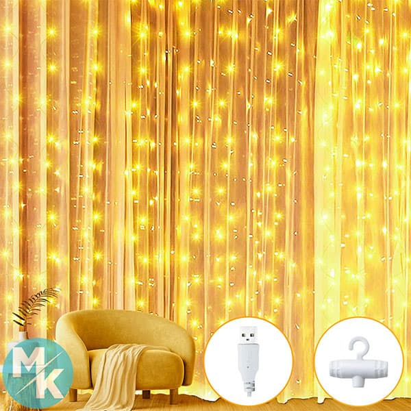 ریسه تزئینی پرده برند Ollny مدل W0520M200L