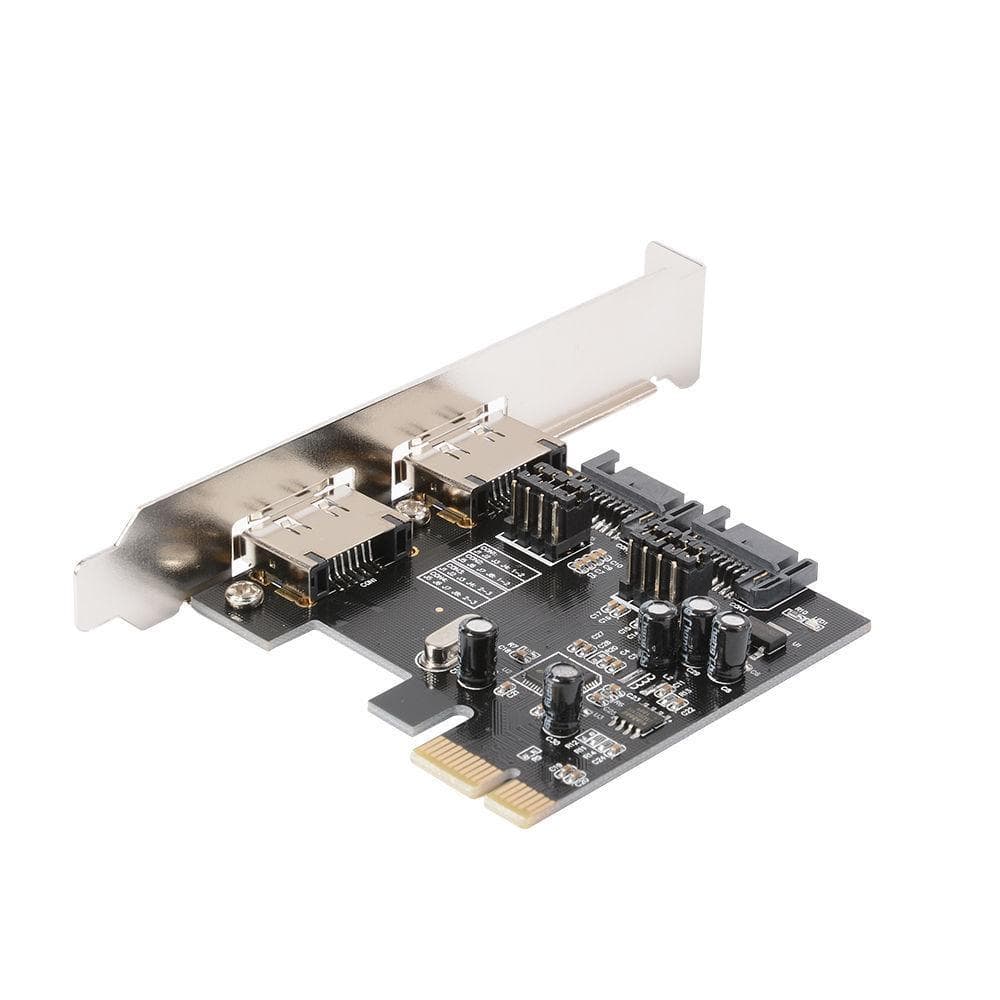 کارت ساتا pci express پورت SATA و eSATA — تصویر ۲