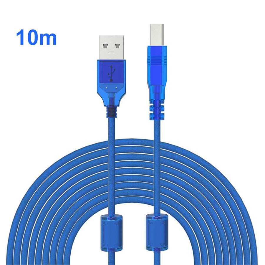 کابل پرینتر 10 متری شیلدار (USB PRINTER 10M)