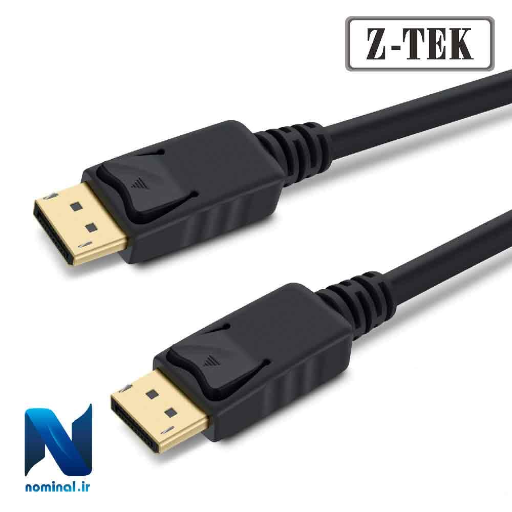 کابل DISPLAYPORT برند ZTEK (1.8 متری 4K)