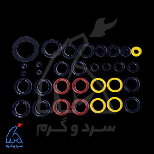 پک کامل اورینگ و واشر ایران رادیاتور قدیم و جدید — تصویر ۴