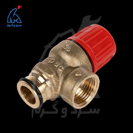شیر اطمینان اورینگی V شکل برنجی – EPAC — تصویر ۶