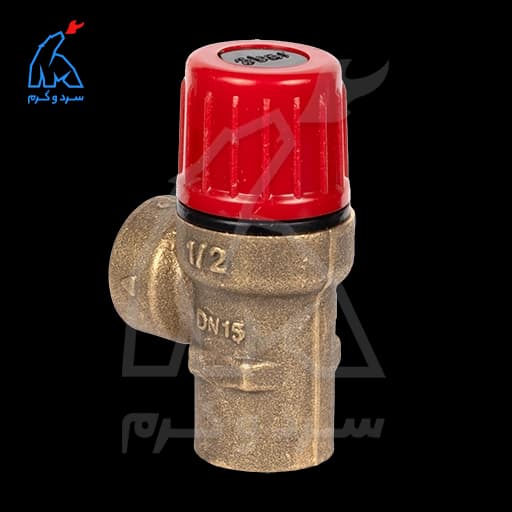 شیر اطمینان داخل رزوه برنجی – EPAC — تصویر ۳