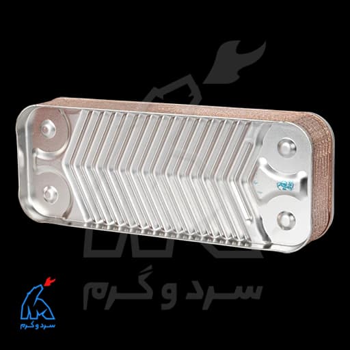 مبدل ثانویه 14 پلیت ایران رادیاتور – شرکتی 139001374 — تصویر ۴