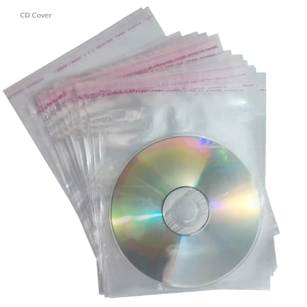 بسته 100 عددی کاور CD لب چسب