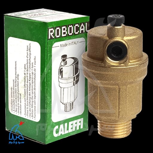 ایرونت برنجی 1/2 اینچ – کالفی CALEFFI ایتالیا — تصویر ۲