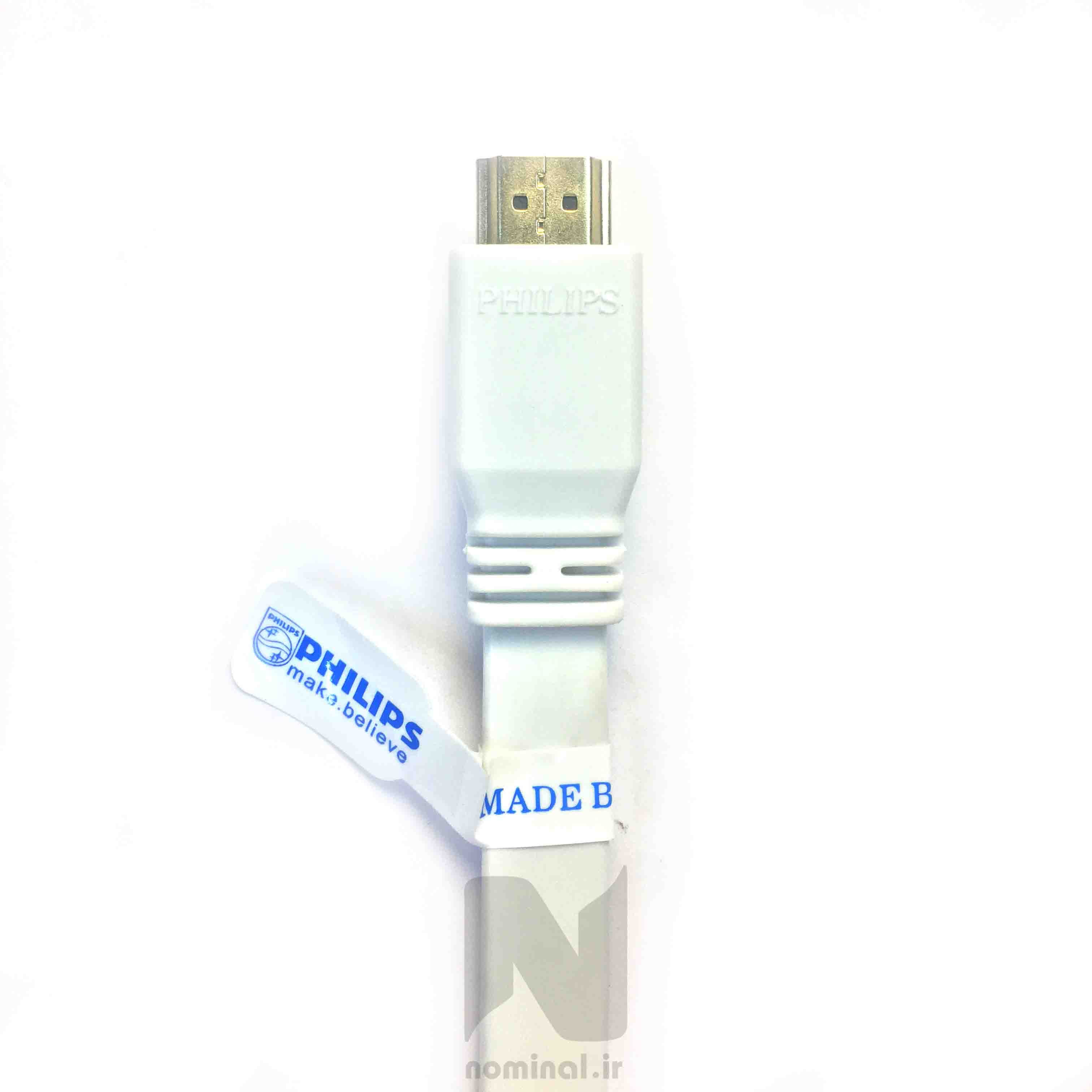 کابل HDMI فلت PHILIPS به طول 1.5 متر — تصویر ۶