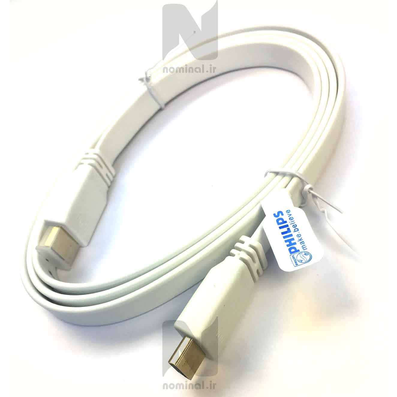 کابل HDMI فلت PHILIPS به طول 1.5 متر — تصویر ۴