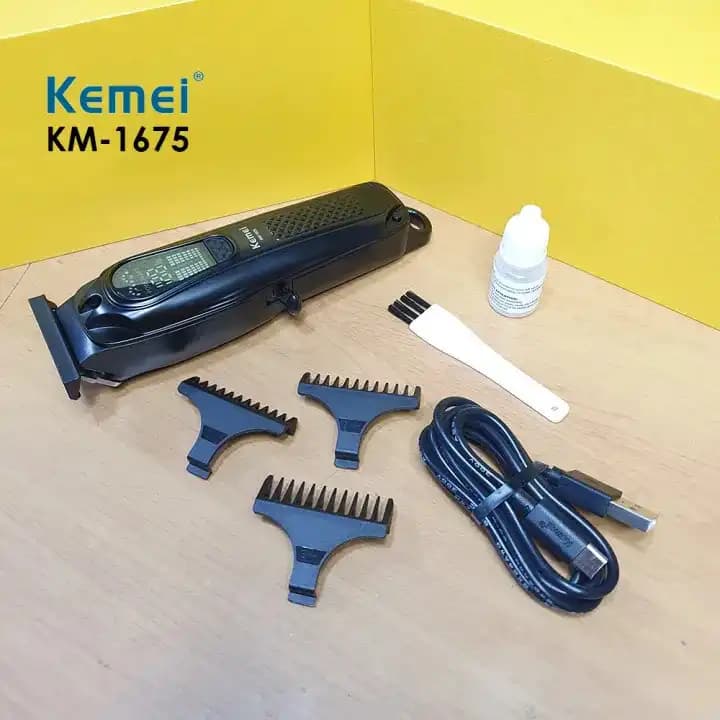 ماشین اصلاح خط زن کیمی kemei مدل km-1675 — تصویر ۱۲