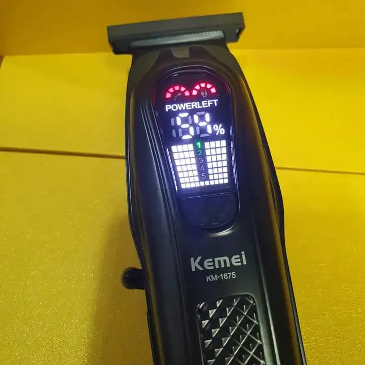 ماشین اصلاح خط زن کیمی kemei مدل km-1675 — تصویر ۱۱