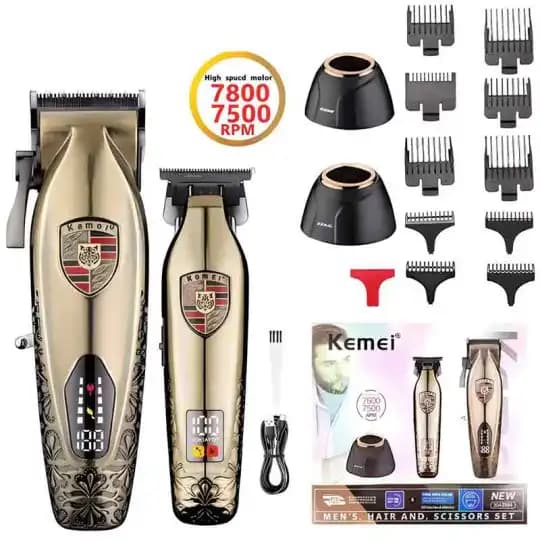ست ماشین اصلاح Kemei کیمی مدل Km-2356 — تصویر ۶