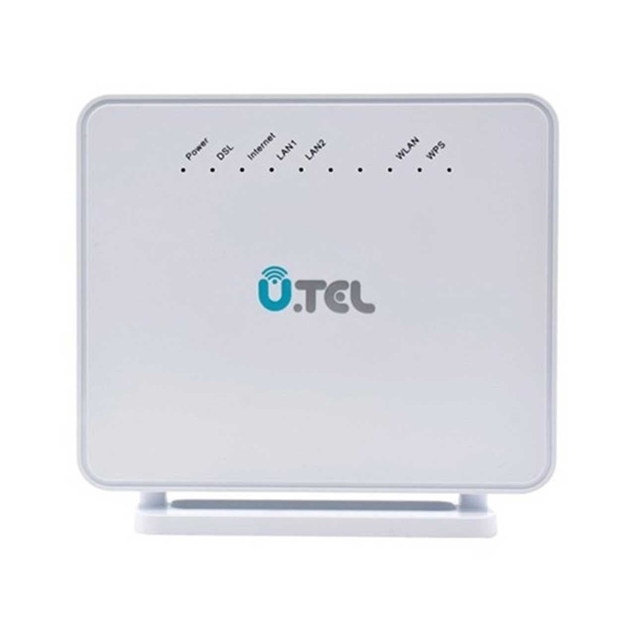 مودم روتر بی سیم یوتل U.TEL N VDSL2 ADSL2+ Router V301