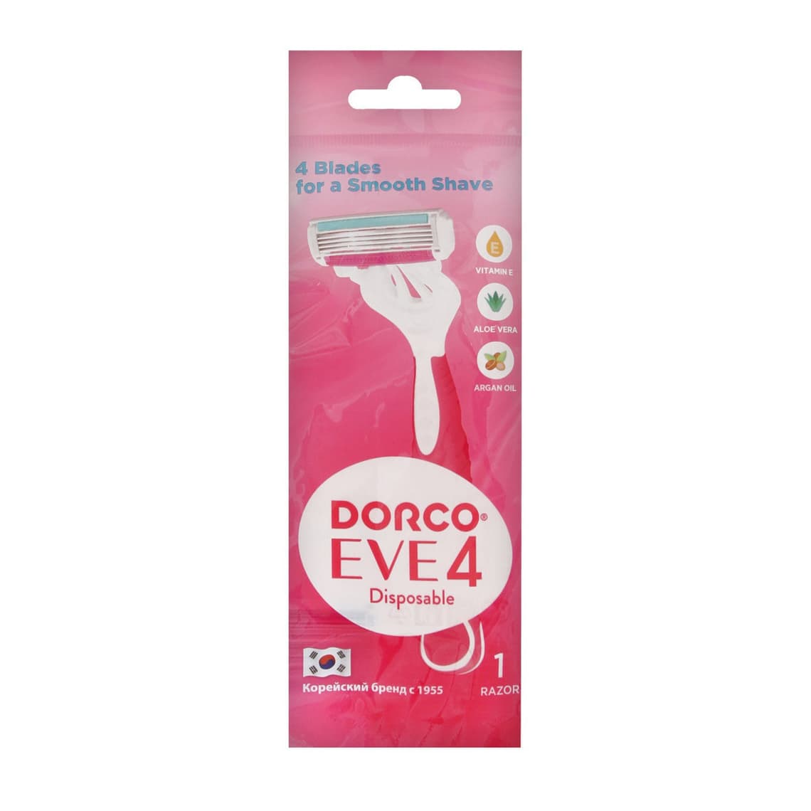خودتراش دورکو Dorco ژیلت 4 تیغ زنانه بسته تکی