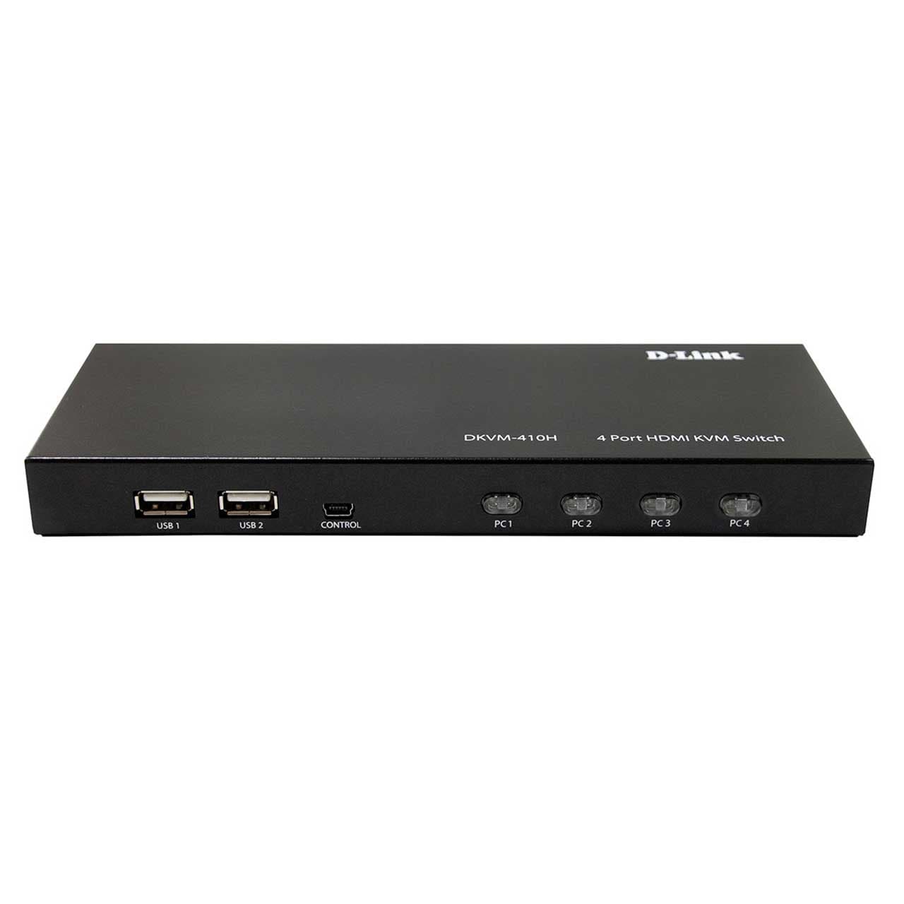 سوئیچ 4 پورت دی لینک D-Link KVM Switch DKVM-410H