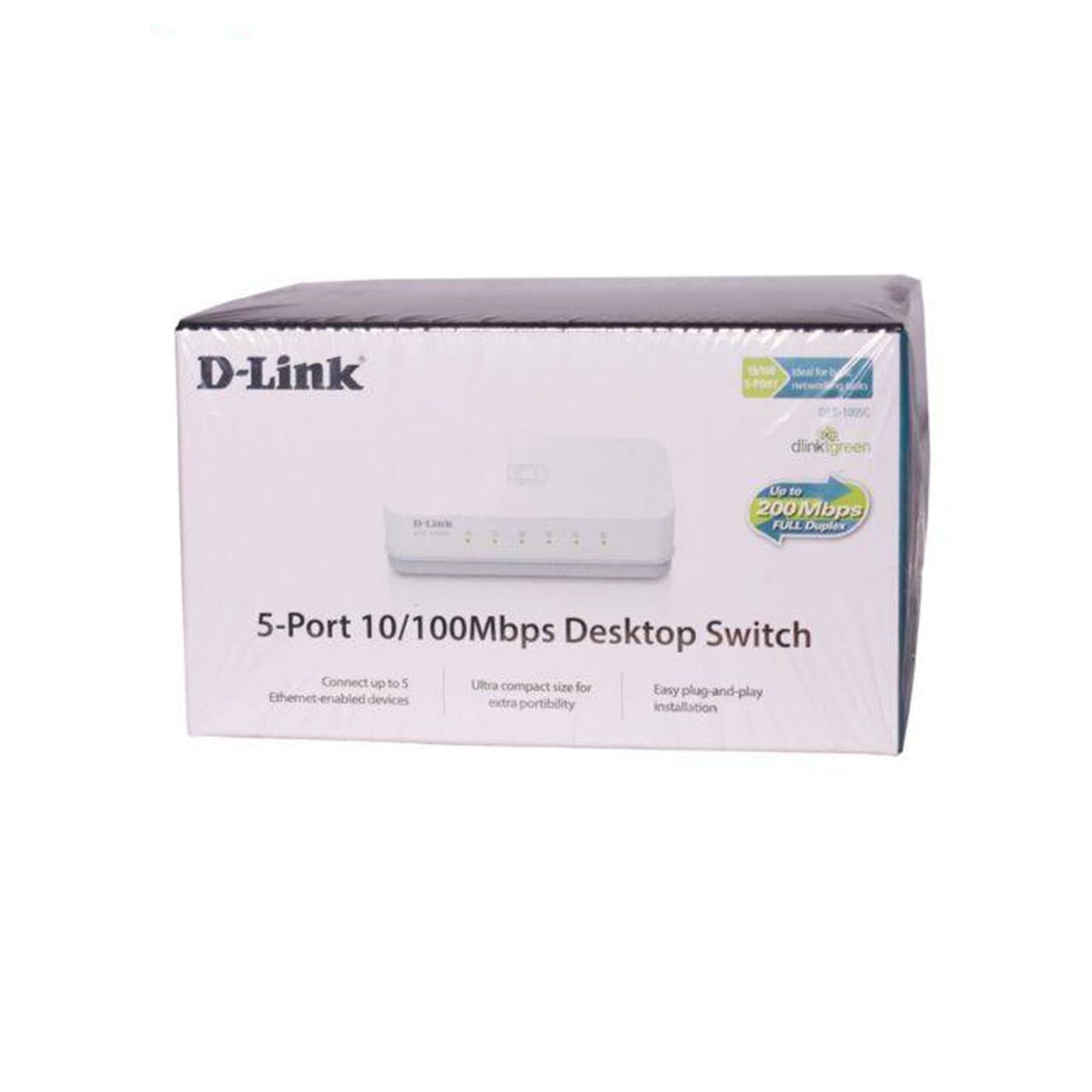 سوئیچ شبکه 5 پورت دی لینک D-Link Unmanaged Desktop Switch DES-1005C — تصویر ۶