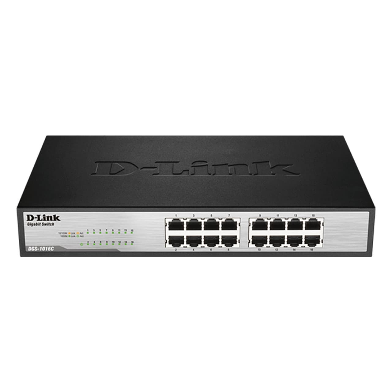 سوئیچ 16 پورت دی لینک D-Link Unmanaged Switch DGS-1016C — تصویر ۲