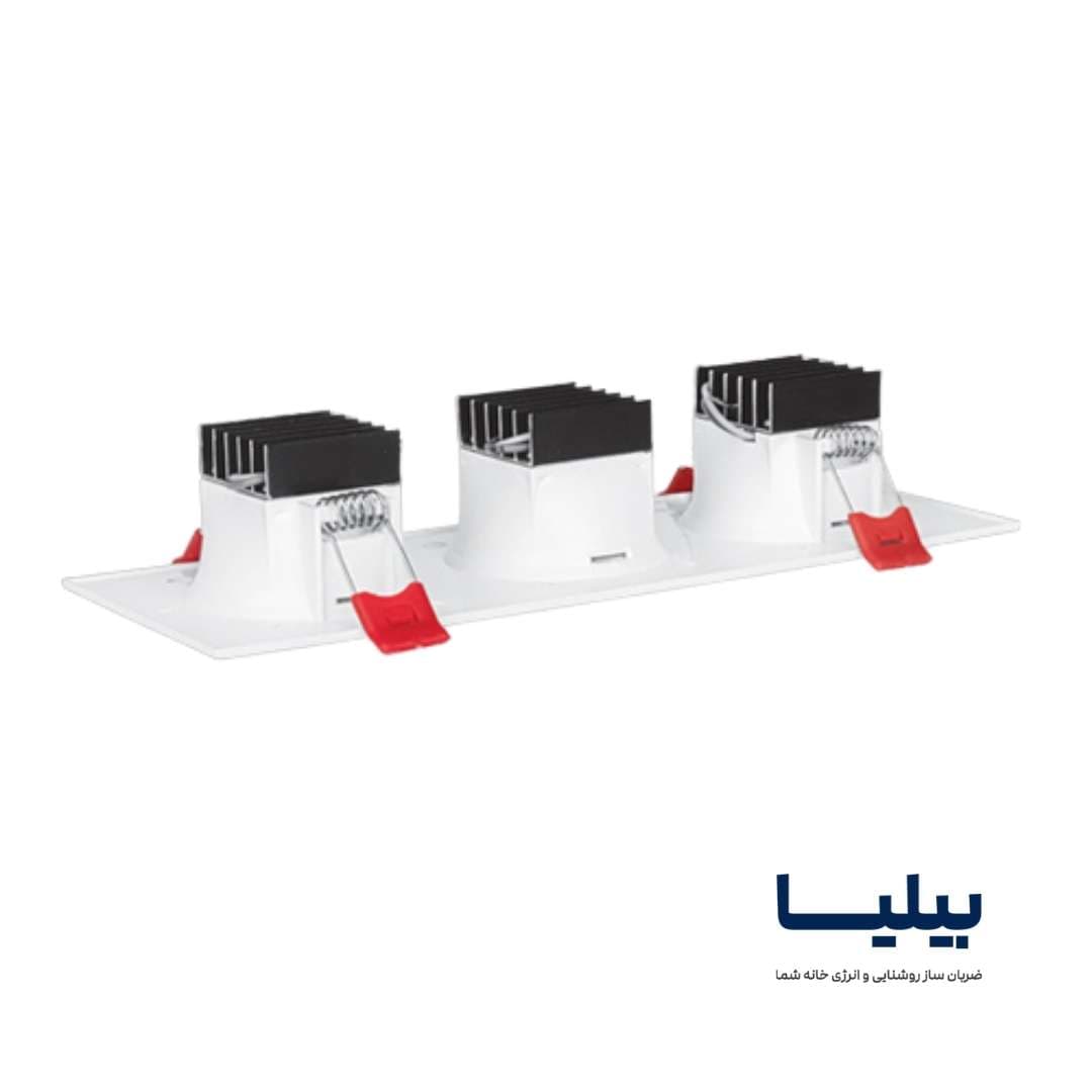 چراغ سقفی توکار دایره ای (5×3) وات سولاریس پارس شعاع توس — تصویر ۱۱