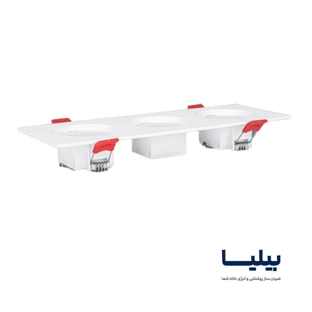 چراغ سقفی توکار دایره ای (5×3) وات سولاریس پارس شعاع توس — تصویر ۱۲