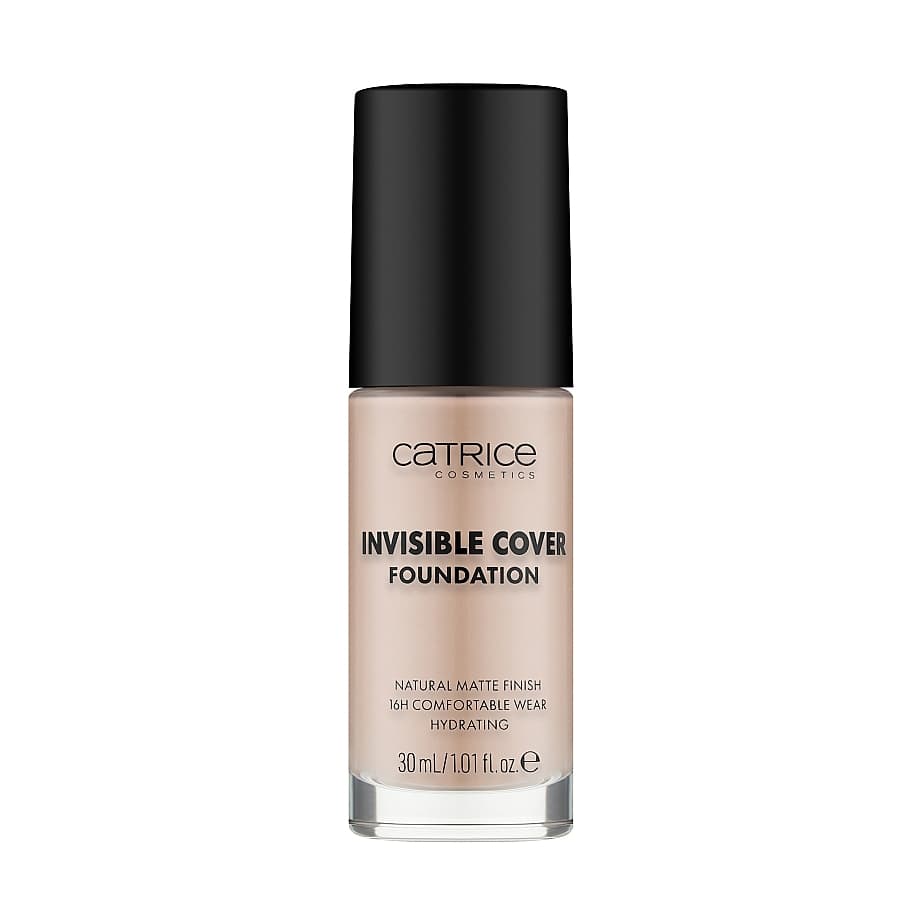 کرم پودر مات کاتریس catrice مدل INVISIBLE COVER شماره 040 حجم 30 میل