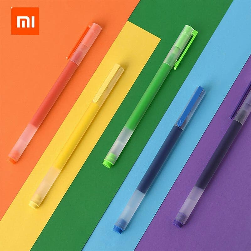 خودکار شیائومی Xiaomi Mi mjzxb03wc jumbo Colourful pengel pens — تصویر ۴