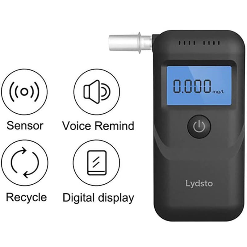 تستر الکل تنفسی دیجیتال شیائومی Youpin HD-JJCSY01 Lydsto Digital Alcohol Tester — تصویر ۶