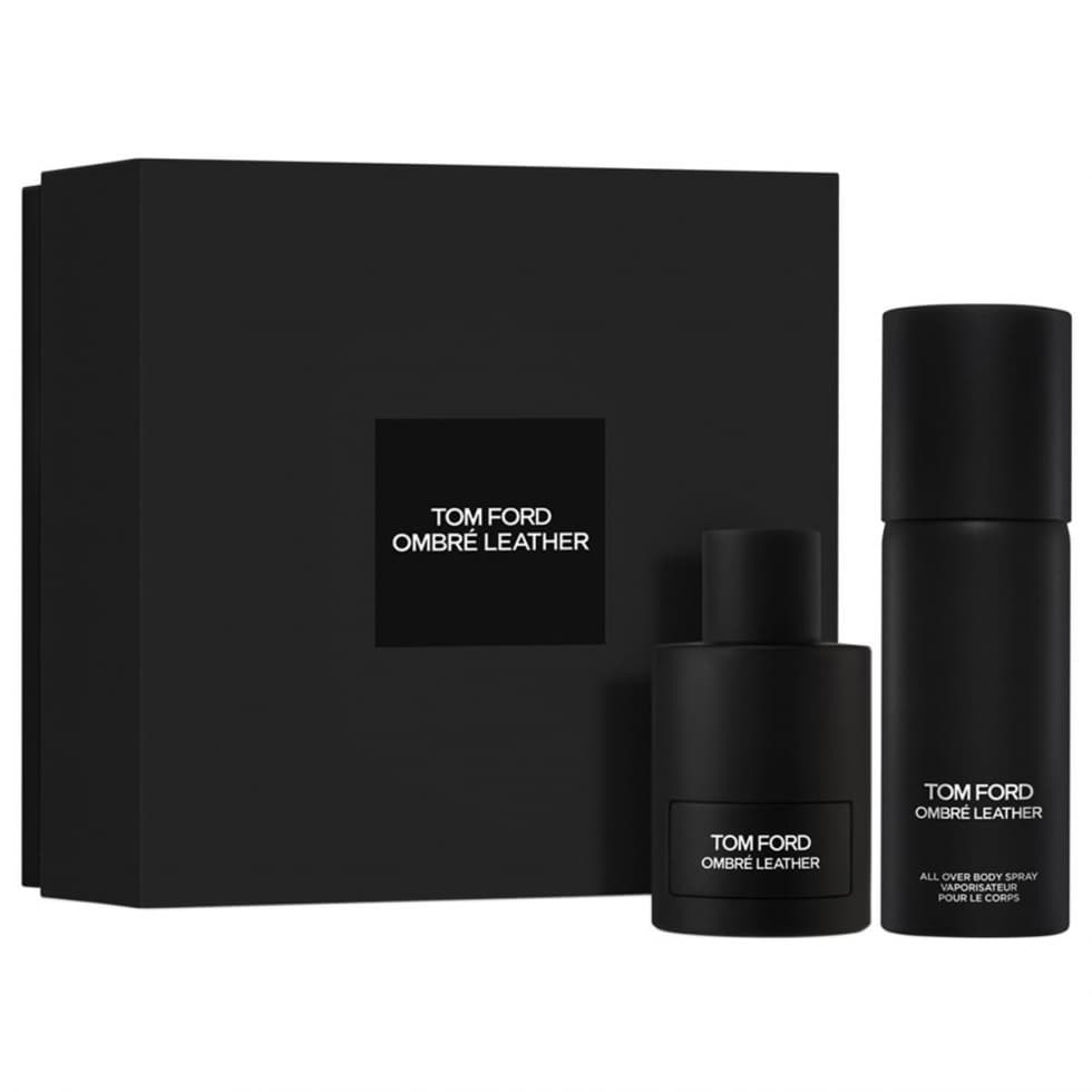 پک هدیه ۲ تکه عطر ادکلن مردانه تام فورد مدل Ombre Leather