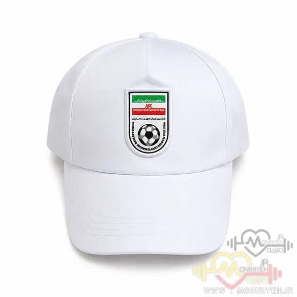 کلاه کپ تیم ملی ایران (سفید) — تصویر ۲