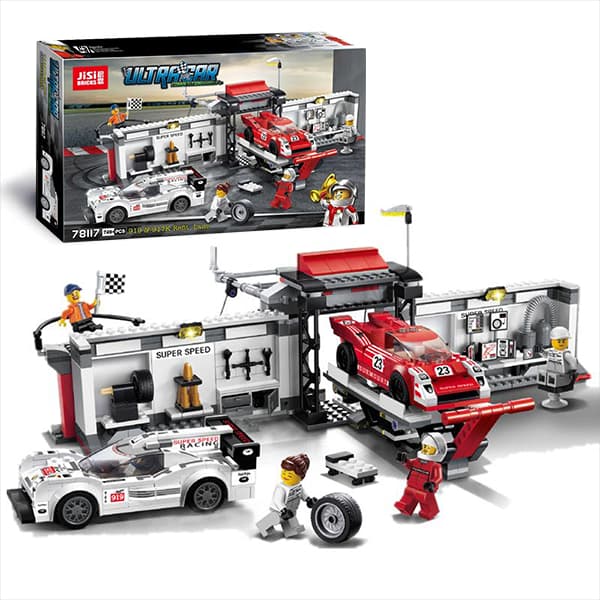 ساختنی لگو مسابقات اتومبیل رانی پورشه کد 78117